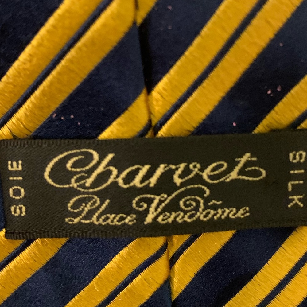 100% silk charvet tie. Never worn